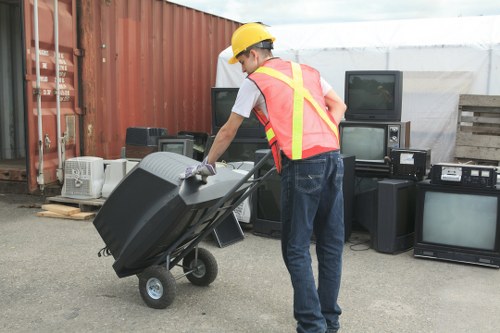 Clearance process including sorting and removal